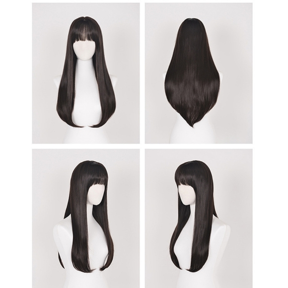  
Straight Brown Wig Very Long Length For Women main image 6